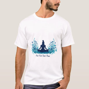Trouvez votre T-shirt de méditation pour la paix i