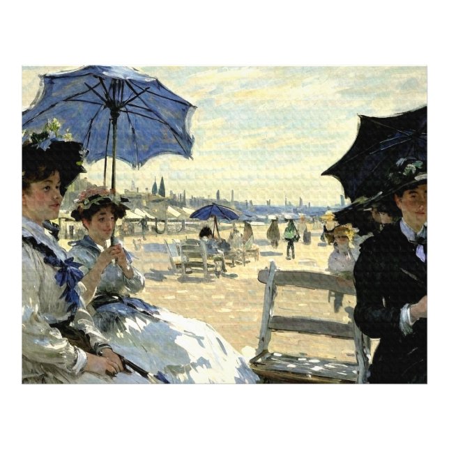 Trouville Beach Fotodruck (Vorne)