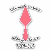 Trowel hübsch Pink und Schwarz