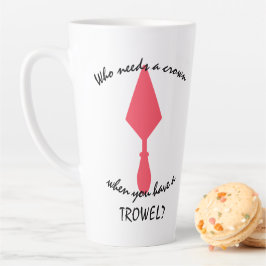 Trowel hübsch Pink und Schwarz Milchtasse