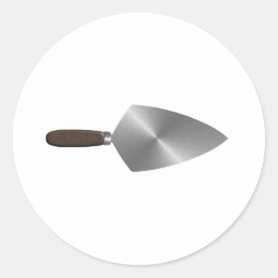 Trowel Runder Aufkleber
