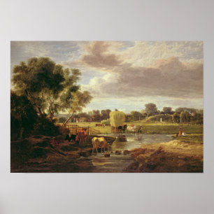 Trowse Wiesen, nahe Norwich, 1828 Poster