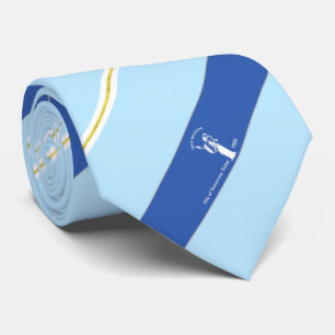 Troy (Michigan) Stadtflagge Neck Tie Krawatte