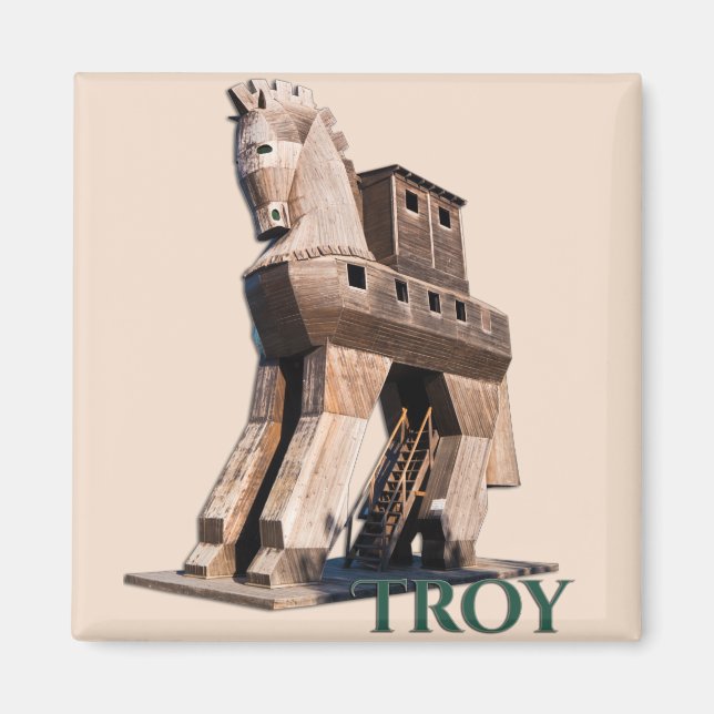 Troy: Trojaner Magnet (Vorne)