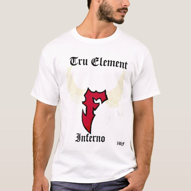 Tru Element, Inferno, IBF T-Shirt (Vorderseite)