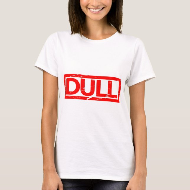 trübe Briefmarke T-Shirt (Vorderseite)
