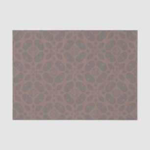 Trübe Mocha Mousse Masculine Calico Western Folk Seidenpapier