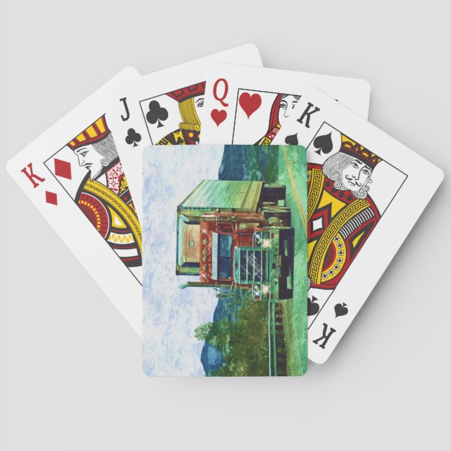Truck Big Rig Truck-Driver's Card Deck Spielkarten (Rückseite)