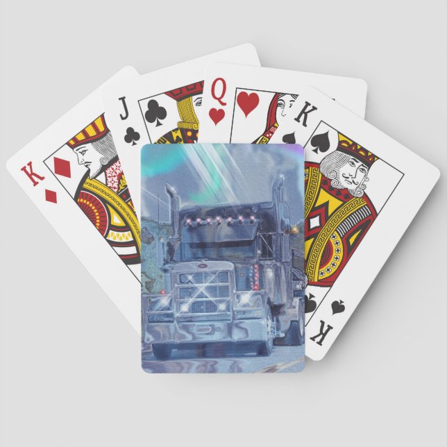 Truck Big Rig Truck-Driver's Card Deck Spielkarten (Rückseite)
