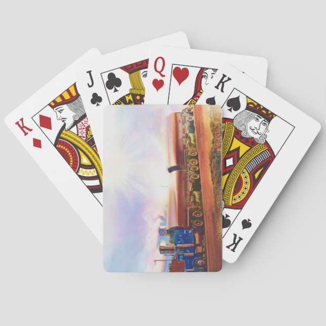 Truck Big Rig Truck-Driver's Card Deck Spielkarten (Rückseite)