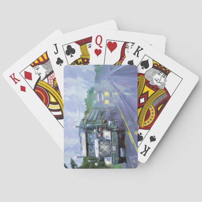 Truck Big Rig Truck-Driver's Card Deck Spielkarten (Rückseite)