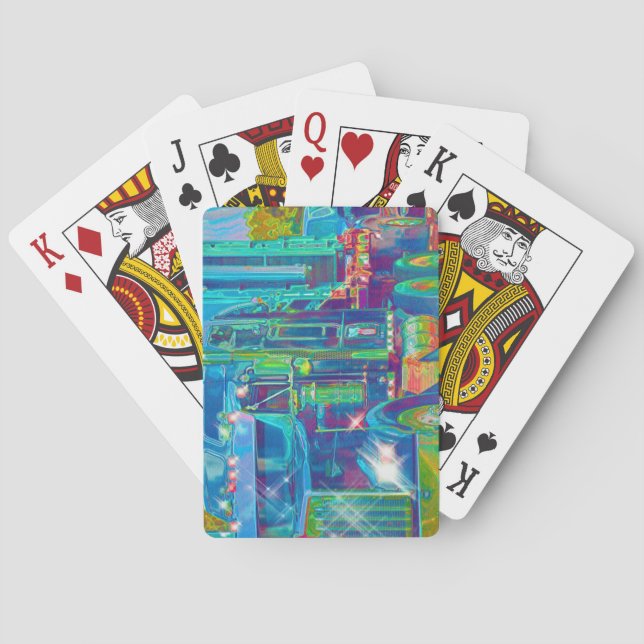 Truck Big Rig Truck-Driver's Card Deck Spielkarten (Rückseite)