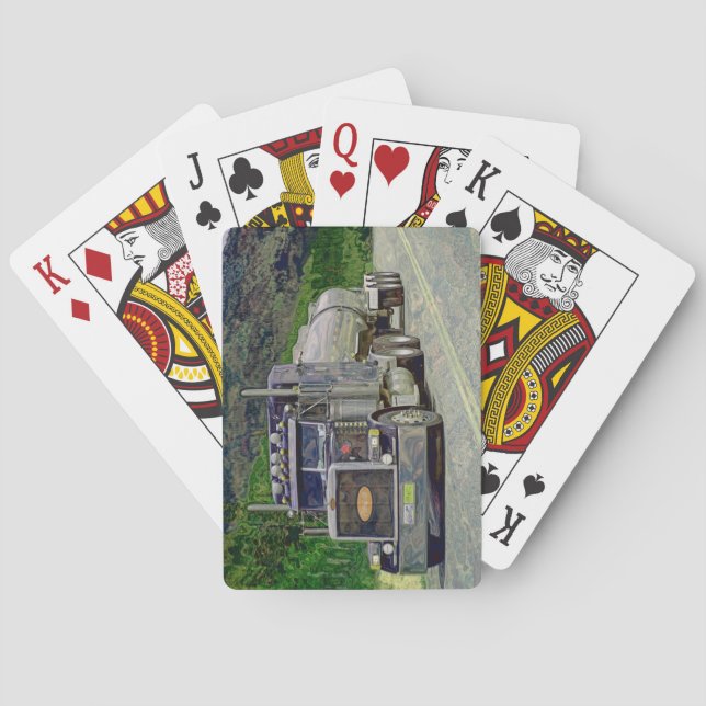 Truck Big Rig Truck-Driver's Card Deck Spielkarten (Rückseite)
