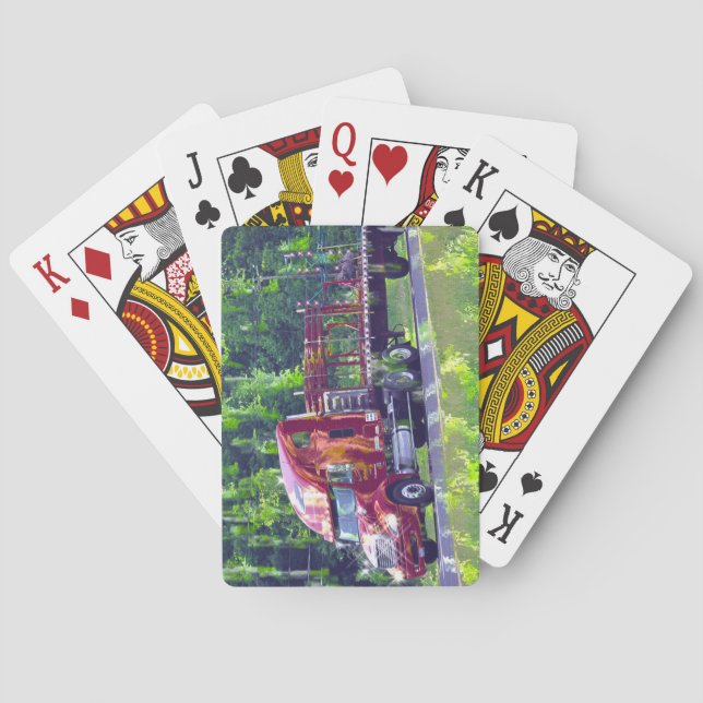 Truck Big Rig Truck-Driver's Card Deck Spielkarten (Rückseite)