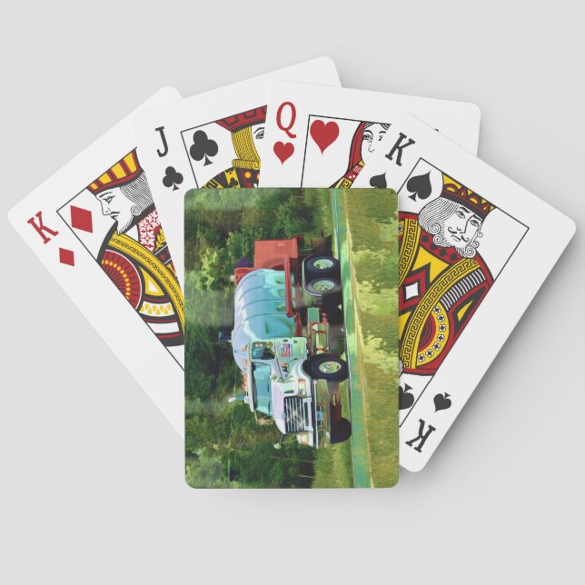 Truck Big Rig Truck-Driver's Card Deck Spielkarten (Rückseite)