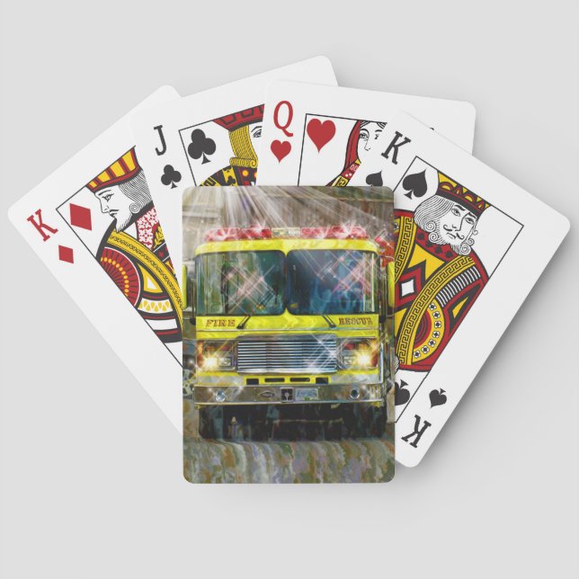 Truck Big Rig Truck-Driver's Card Deck Spielkarten (Rückseite)