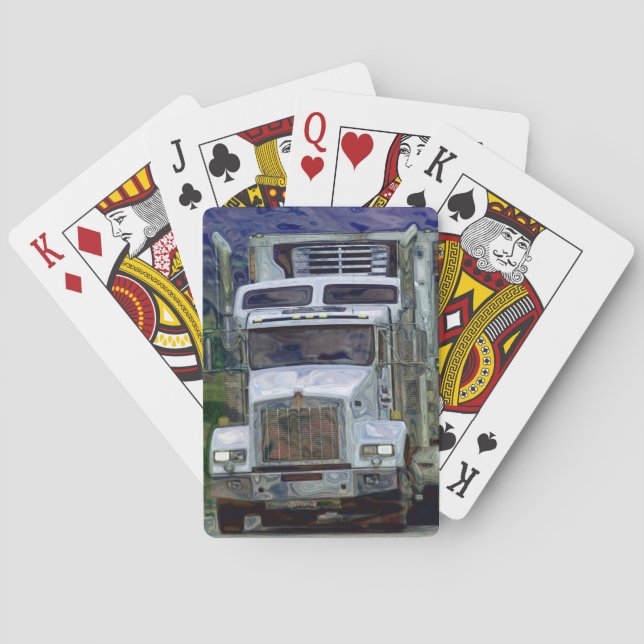 Truck Big Rig Truck-Driver's Card Deck Spielkarten (Rückseite)