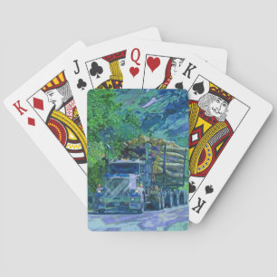 Truck Big Rig Truck-Driver's Card Deck Spielkarten