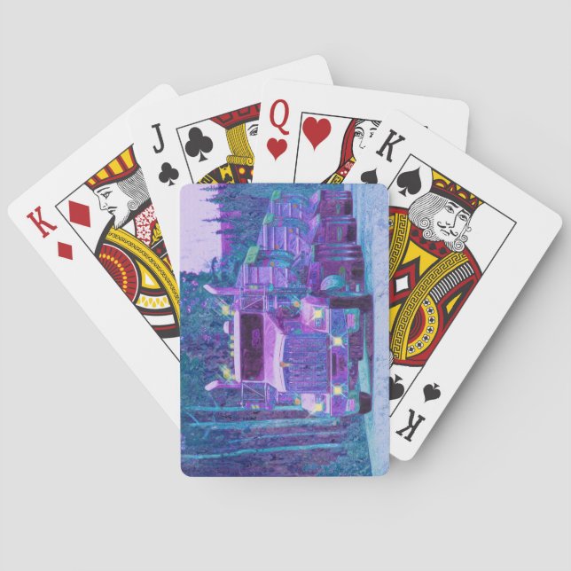 Truck Big Rig Truck-Driver's Card Deck Spielkarten (Rückseite)