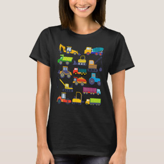 Truck Boys Truck Tee Construction
