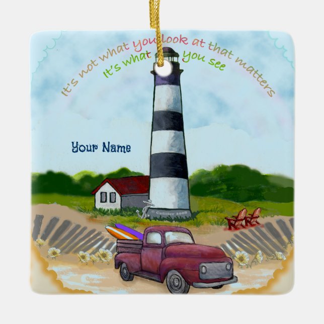 Truck Choice  lighthouse ornament  (Vorderseite)