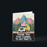 Truck Happy Birthday Party Funny Transport Dankeskarte<br><div class="desc">Machen Sie sich bereit für eine LKW-Ladung Spaß und Abenteuer! Egal, ob Sie 5 oder 50 Jahre alt werden, diese Geburtstagskarte zum Thema Transport LKW ist der ideale Weg, um Ihren Dank für die Teilnahme am Party weiterzugeben. Verpassen Sie nicht die Gelegenheit, Erinnerungen aus dem Party zu erinnern, so hoch...</div>