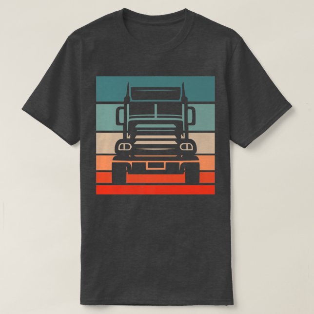 Truck Retro Style Vintage2831 T-Shirt (Design vorne)