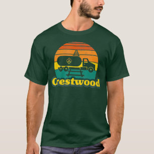 Truck Semi stecken auf Eisenbahn Crestwood Kentuck T-Shirt