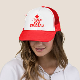 Truck you Trudeau Trucker funny Justin Trudeau Truckerkappe