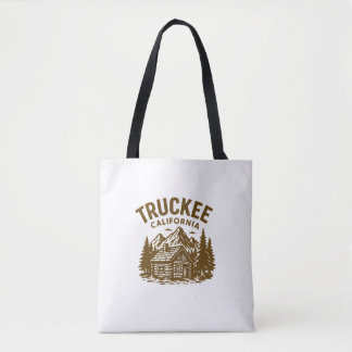 Truckee, CA Souvenir Tote Bag Tasche