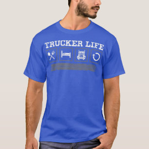 Trucker Accessories For Truck Driver & Motor Lover T-Shirt