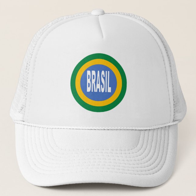 TRUCKER-BRASIL-KAPPE TRUCKERKAPPE (Vorderseite)