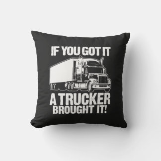 Trucker Brohierer Kissen Für Draußen