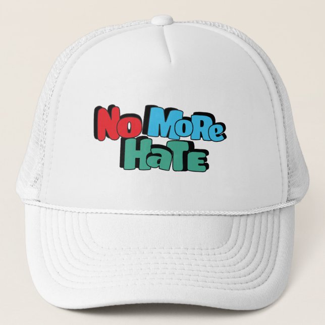 Trucker Cap: kein Hass mehr Truckerkappe (Vorderseite)