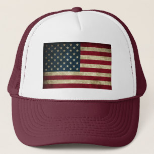 Trucker Hat/American Flag Truckerkappe