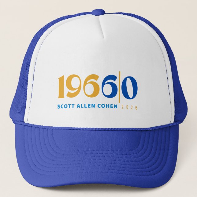 Trucker Hat Bday Logo Truckerkappe (Vorderseite)