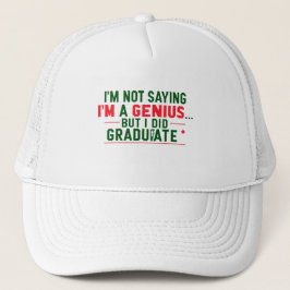 Trucker Hat- funny Graduation Quote Truckerkappe