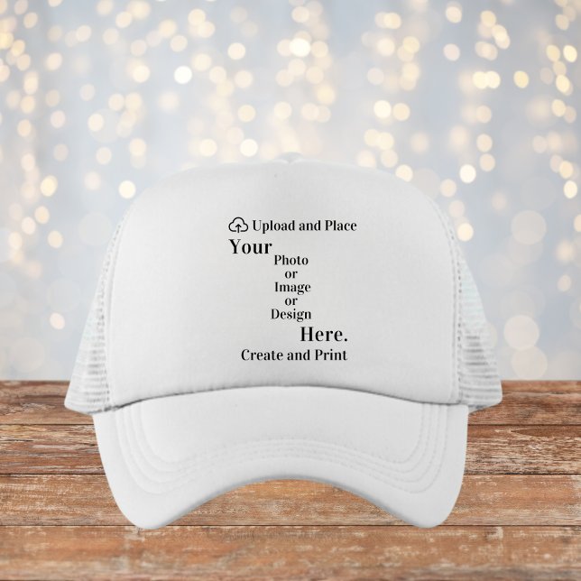 Trucker Hat Ihr Design oder Foto Upload Truckerkappe (Trucker Hat Your Design or Photo Upload)