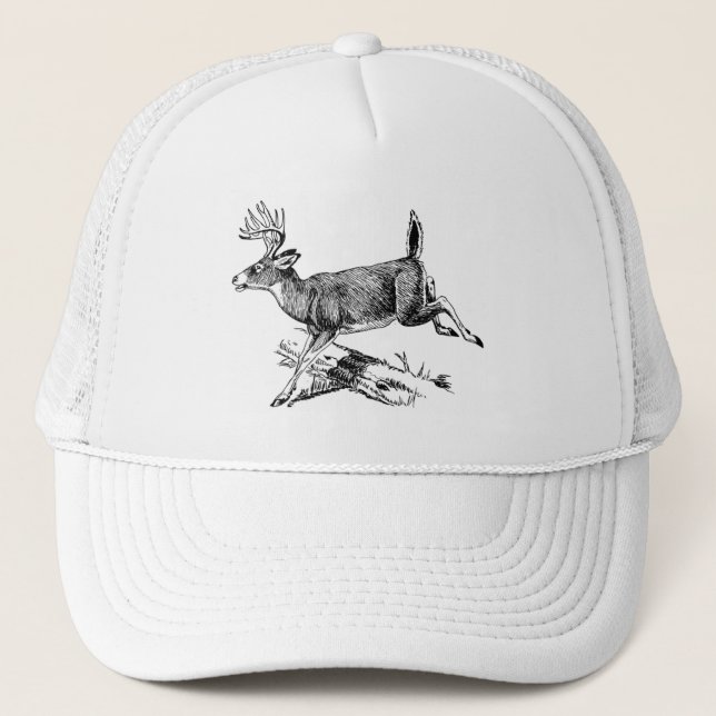 Trucker Hat/Running Buck Truckerkappe (Vorderseite)