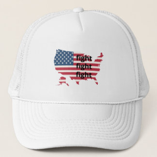 Trucker Hat, Trucker Hat, Kampf, usa Flag Truckerkappe