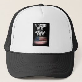 Trucker Hat: Veteranen machen Amerika groß Truckerkappe