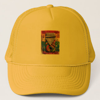 Trucker Hut mit Kalimba Design Truckerkappe