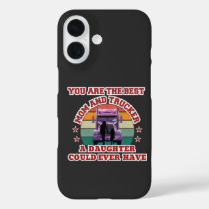 Trucker Mother Daughter Bond Family Road Liebe iPhone 16 Hülle