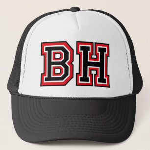 Trucker-Mütze mit "BH"-Monogramm Truckerkappe