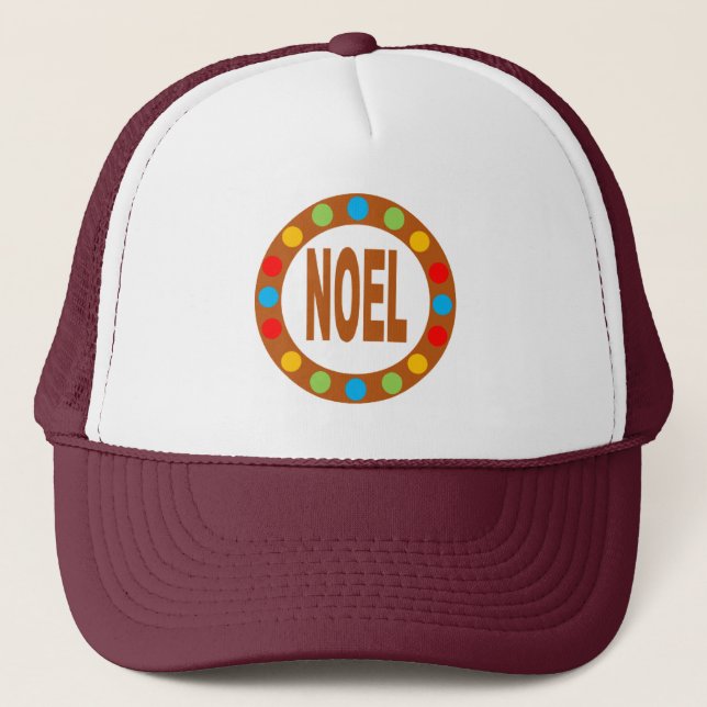 TRUCKER-MÜTZE NOEL BONBONS TRUCKERKAPPE (Vorderseite)