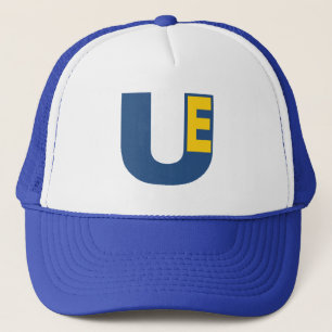 Trucker-Mütze weiß königlich Design EU Truckerkappe