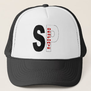 Trucker-Mütze weiß/schwarz SAO PAULO DESPORTE Truckerkappe