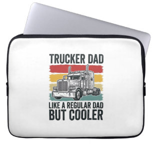 Trucker Papa wie ein normaler Papa, aber cooler Sh Laptopschutzhülle