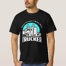 Trucker Personalisierte Geschenkgutscheine T - Shi T-Shirt