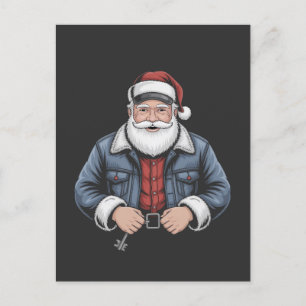 Trucker Santa Claus Funny Truck Fahren Weihnachten